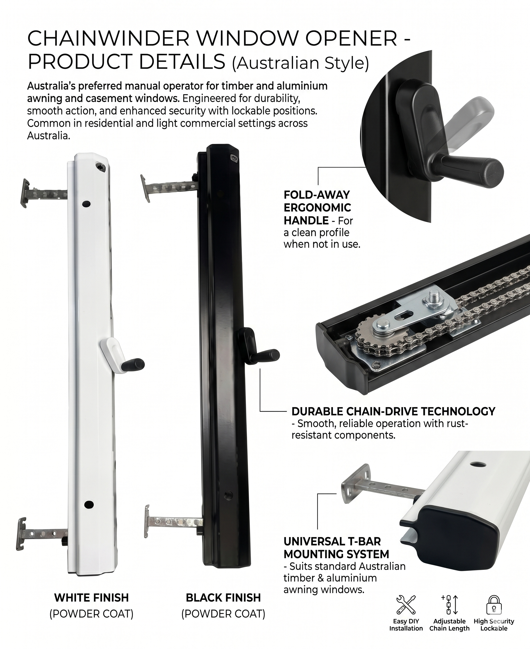 Hand Window Opener - hkmeshman