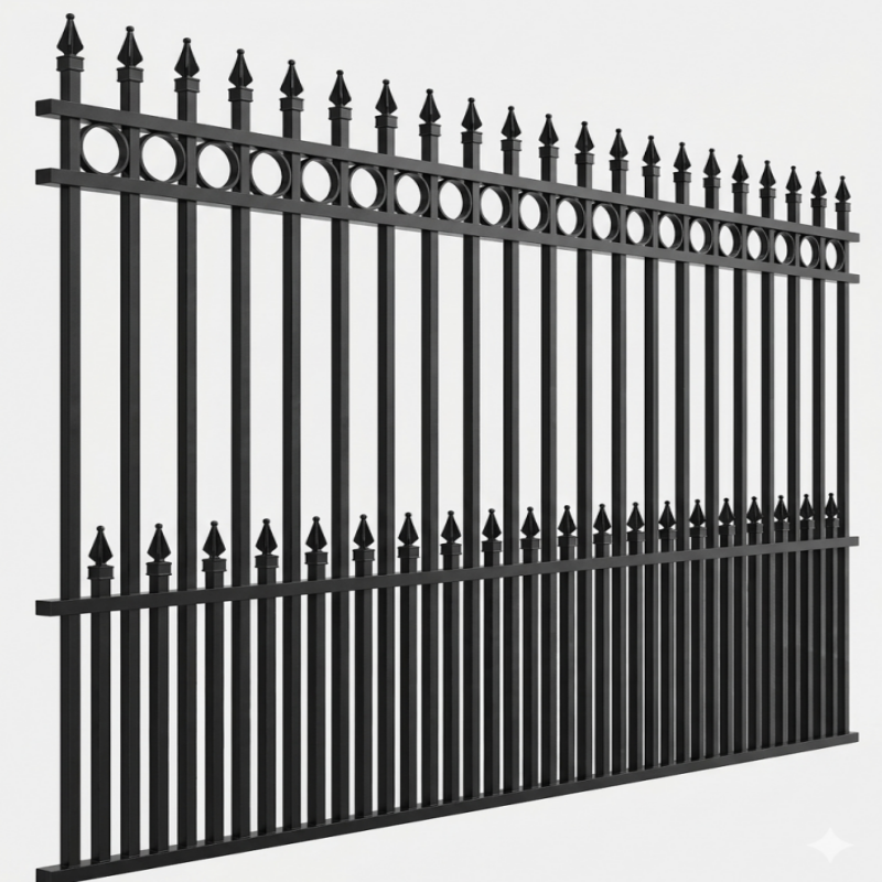 Spear Top Fence